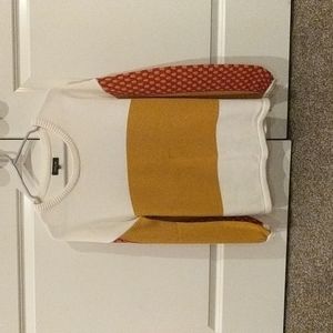 Roolee boutique crew neck multi colored sweater